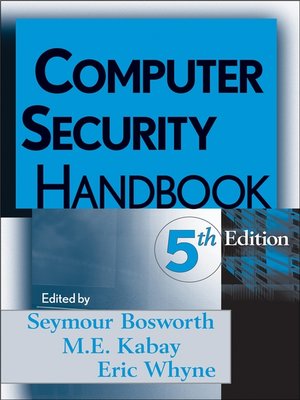 cover image of Computer Security Handbook, Set
